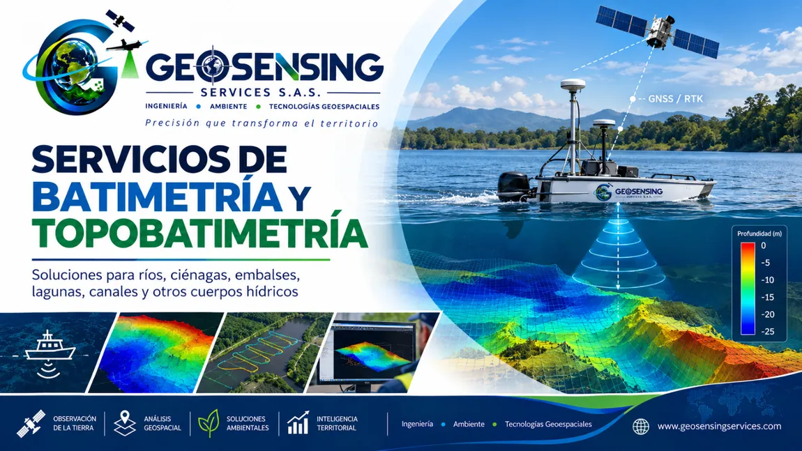 Brochure servicios de batimetría y topobatimetría