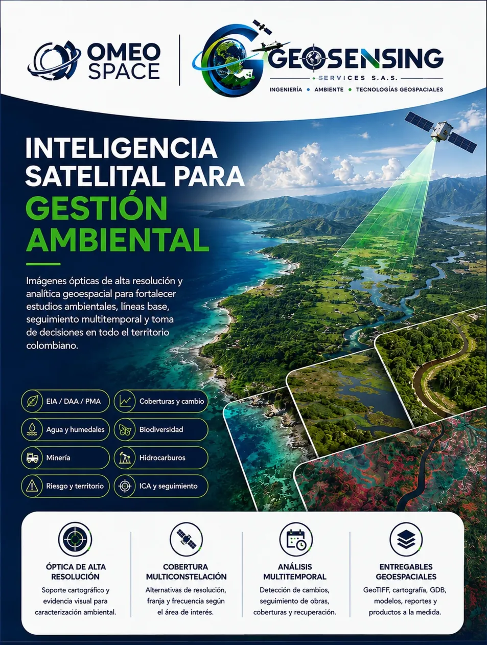 OMEO Space como aliado estratégico de GEOSENSING